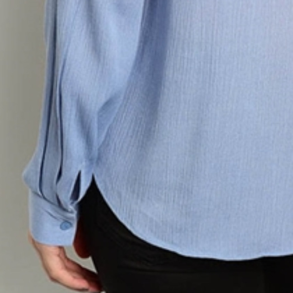 INDIGO BLACK LONGSLEEVE TOP - Picture 6 of 6